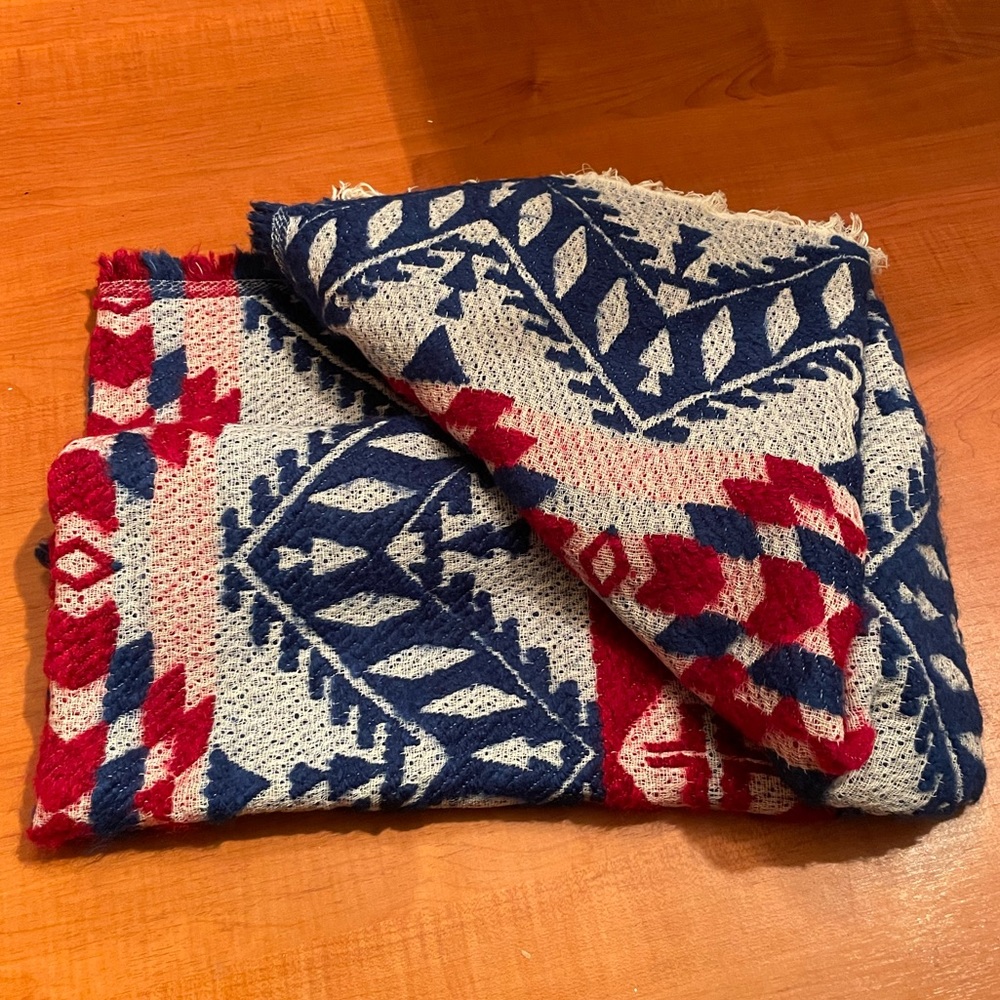 Anthropologie Shiraleah Mixed-Blend Wool Scarf